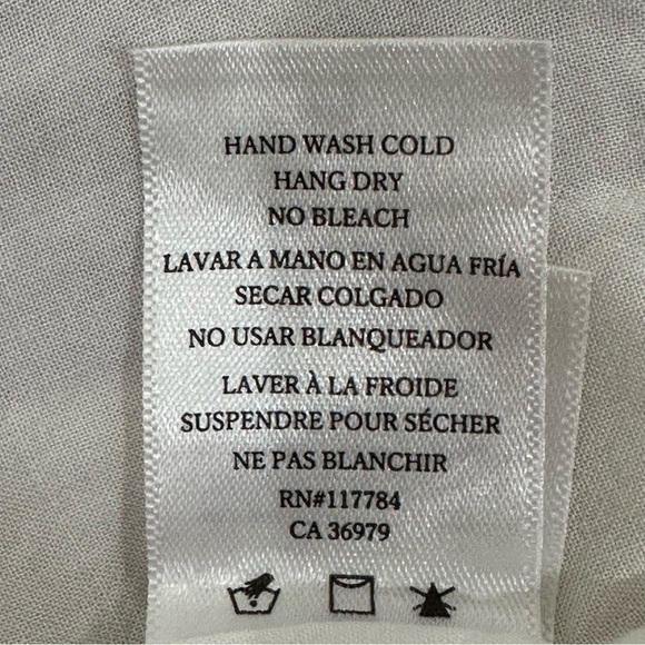 Rails Amaya Dress Juliette Metallic Stripe Pink Linen Midi - Picture 12 of 12